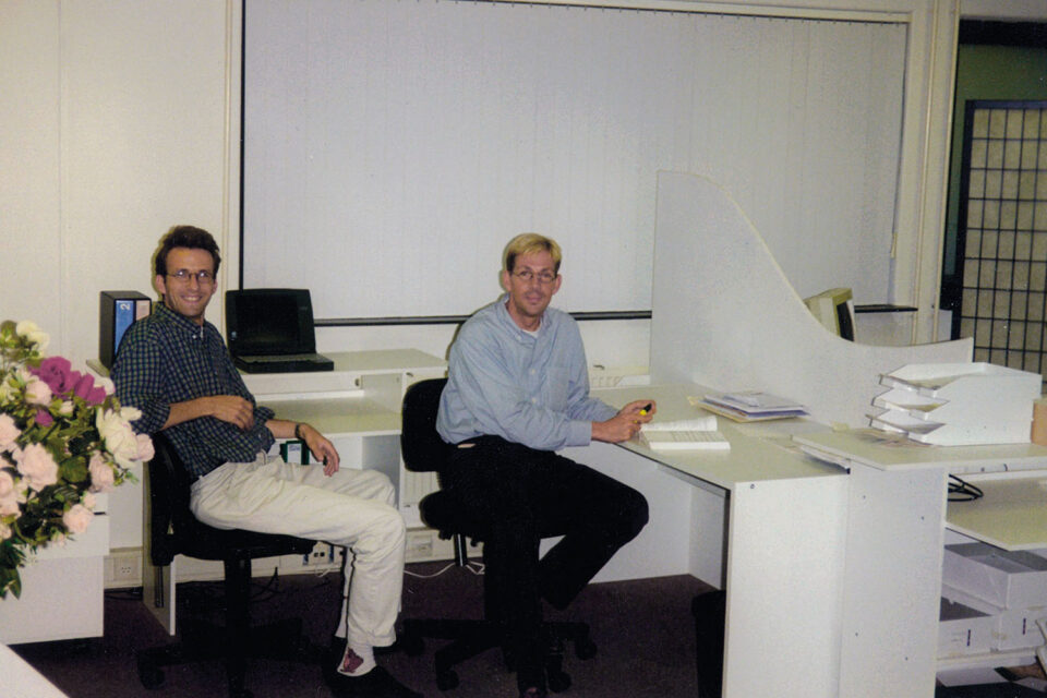 D+JW 1e kantoor Amsterdam-ZO- Paashvlwg 2 aug 1996
